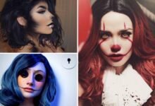 36 lindas ideias de maquiagem de Halloween para mulheres