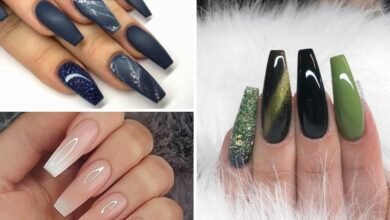 36 melhores designs de unhas de caixão que você deveria usar