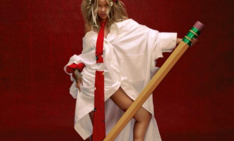 Rihanna está arrasando com uma versão rebelde das tranças 1 Rihanna está arrasando com uma versão rebelde das tranças