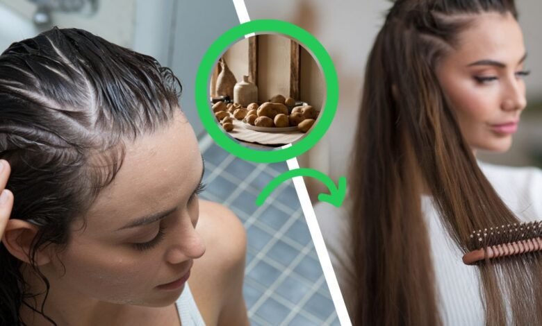 O crescimento do cabelo com batata é o seu segredo para cabelos exuberantes