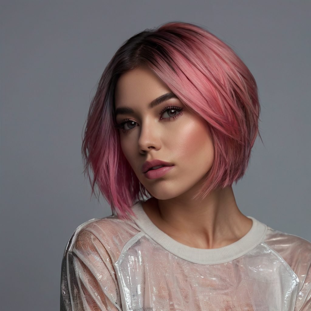 Cores de Cabelo Rosa