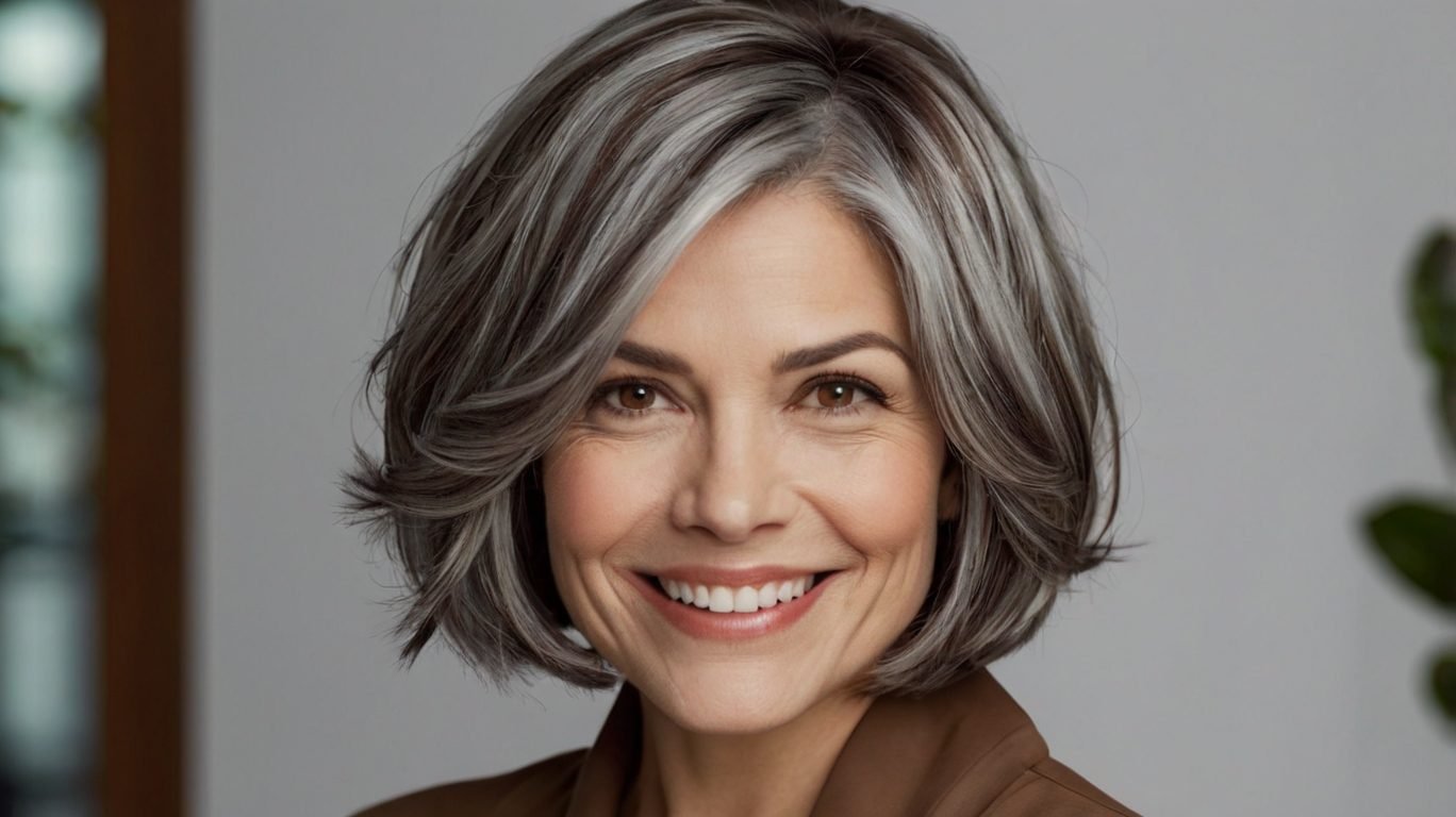 penteado grisalho
