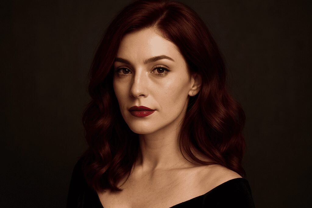 Tendências De Cabelo Vermelho