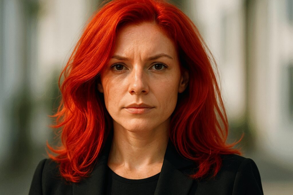 cabelo vermelho 2025 Fire Red - A Ousadia em Estado Puro
