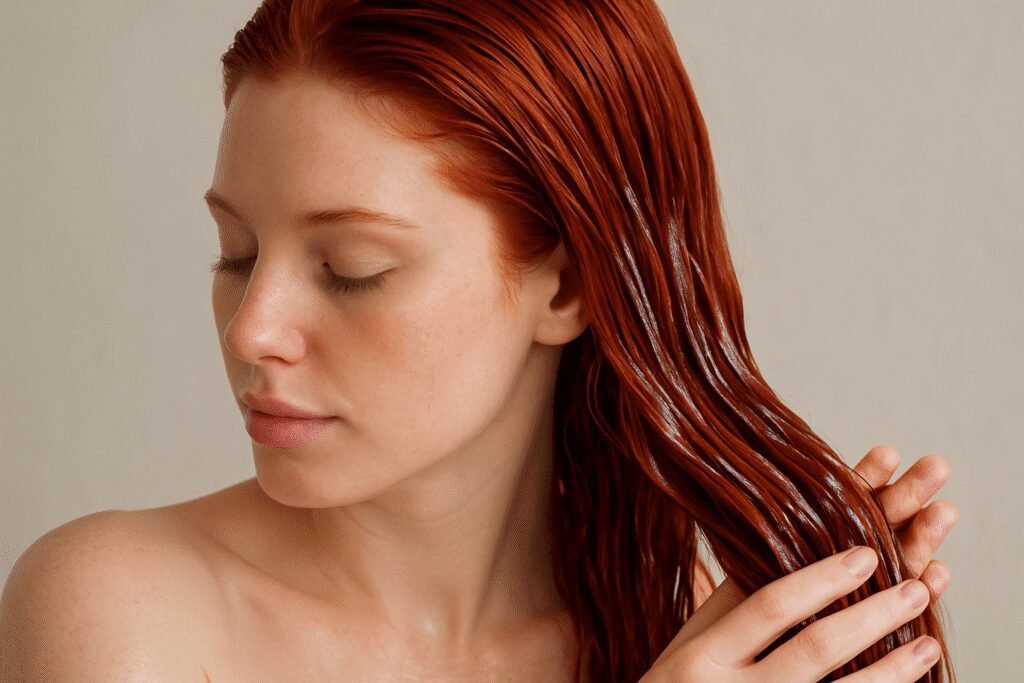 Guia Completo: Como Cuidar do Cabelo Vermelho para Manter a Cor Vibrante 8 cabelo vermelho hidratação
