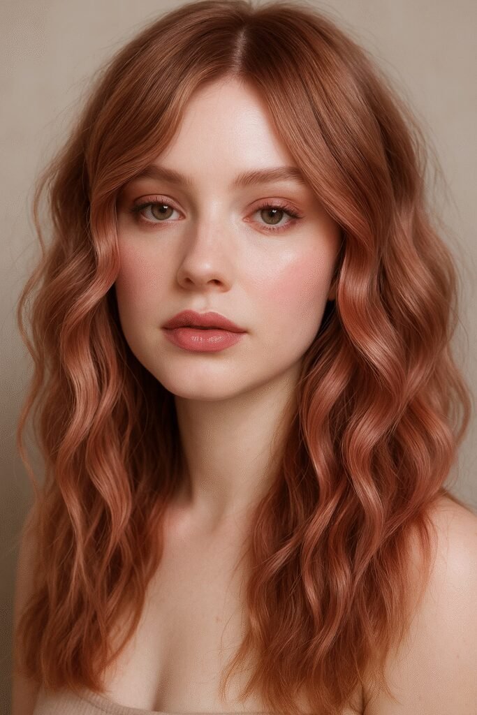 Caramelo Rose Gold Moderno