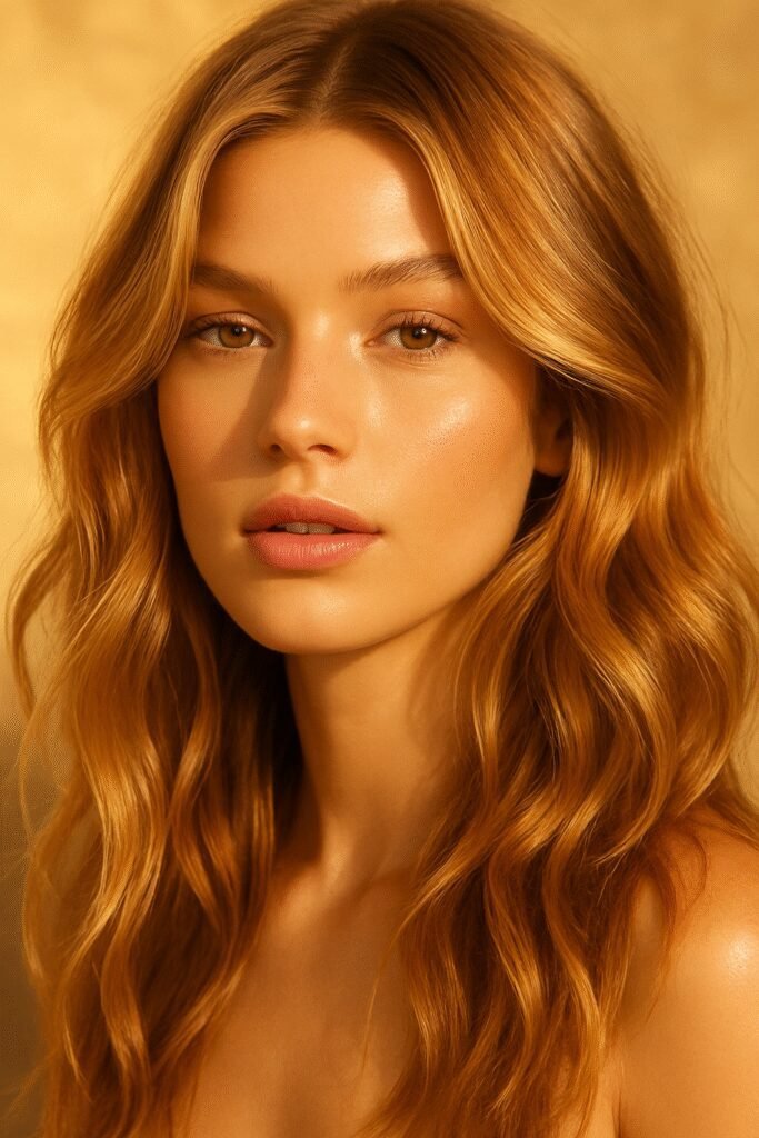 cabelo Caramelo Mel Iluminado