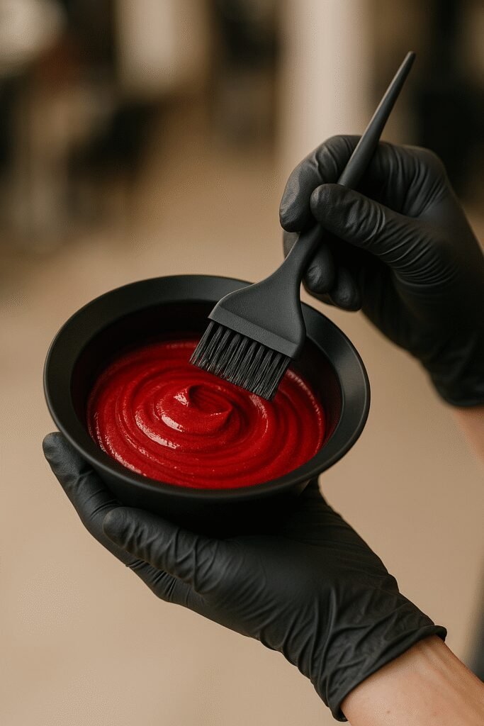 cabelo vermelho cereja Preparação Essencial Antes da Coloração Cereja